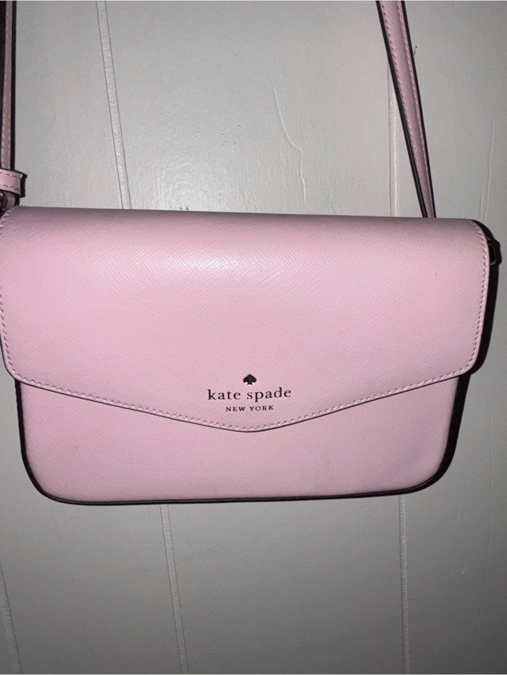 kate spade Light Pink Leather Crossbody Bag